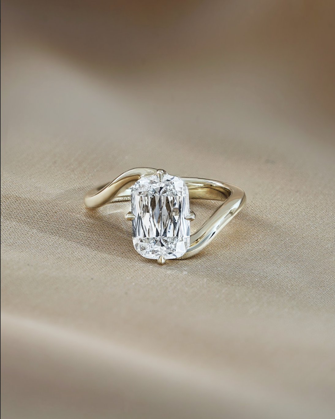 AYARA 2.5 carats Ashoka cut Diamond ring                                